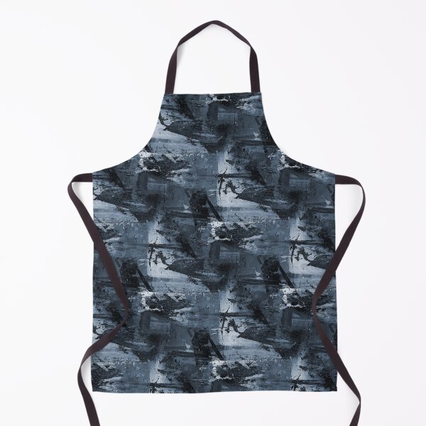 Item preview, Landscape Abstract in Monochromatic Dark Blue designed and sold by Artistestella.