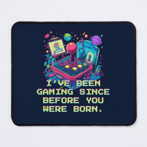 Item preview, Humor - Old Gamer designed and sold by Nene Bird Designs.
