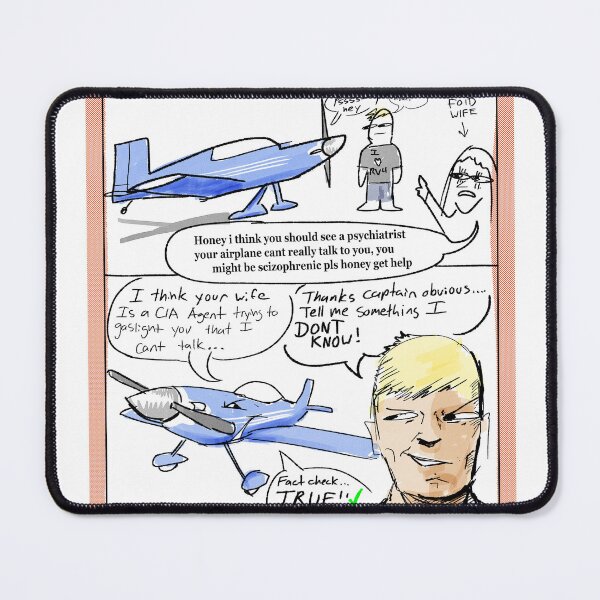 Item preview, Aviation comic 12: Gaslighting designed and sold by Mkatultra_art.