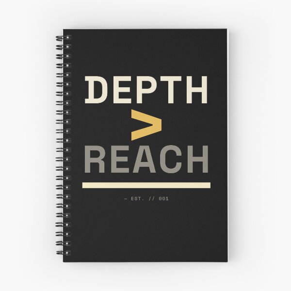 Item preview, Depth Greater Than Reach Creator Minimalist Gift designed and sold by Nuiicha65.