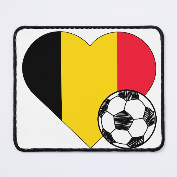 Item preview, Belgium Soccer Heart Design designed and sold by FinalScoreClub.