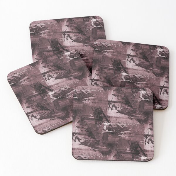 Item preview, Landscape Abstract in Monochromatic Dark Marron designed and sold by Artistestella.