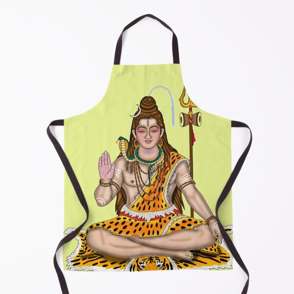 Item preview, Lord Shiva Digital Artwork | Powerful Mahadev Spiritual Illustration designed and sold by Harshit_Digital_Arts.