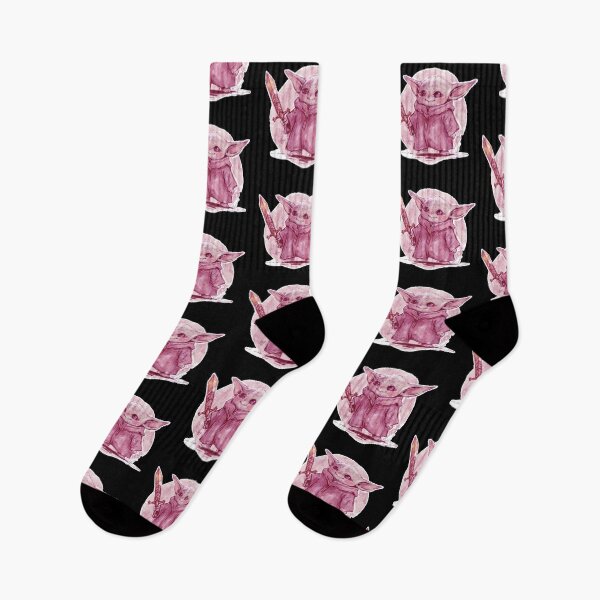 Item preview, BABY YODA WARRIOR MAUVE PINK designed and sold by melyverso.