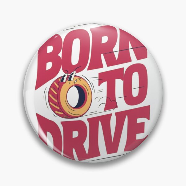 Item preview, Born To Drive Retro Automotive Typography Graphic Design designed and sold by The craft.