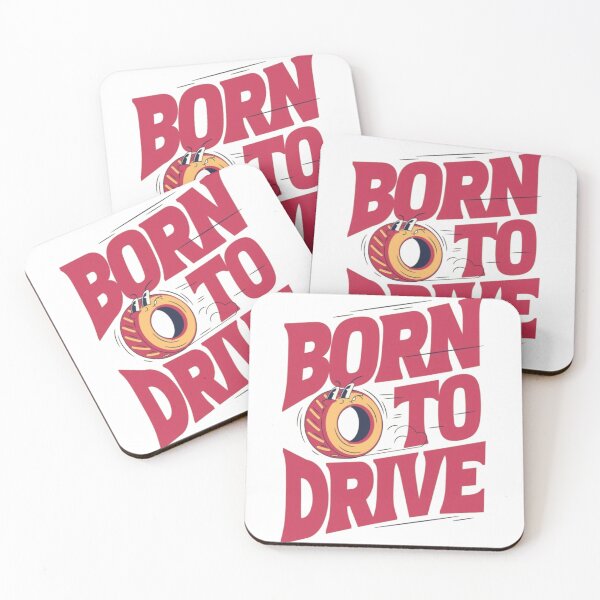 Item preview, Born To Drive Retro Automotive Typography Graphic Design designed and sold by The craft.