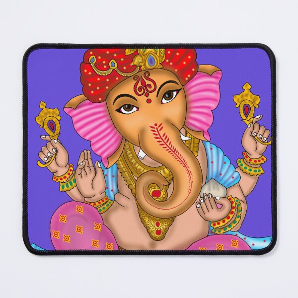 Item preview, Lord Ganesha Artwork | Sacred Hindu Digital Art Illustration designed and sold by Harshit_Digital_Arts.