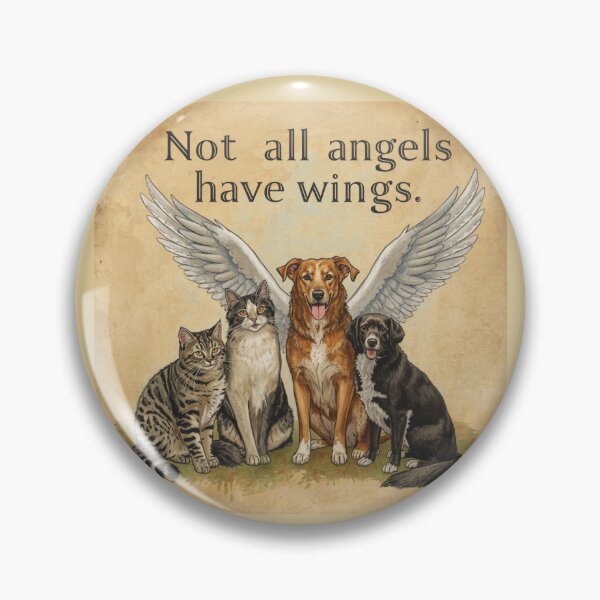 Item preview, Remembering our Pets - Not All Angels Have Wings designed and sold by Nene Bird Designs.