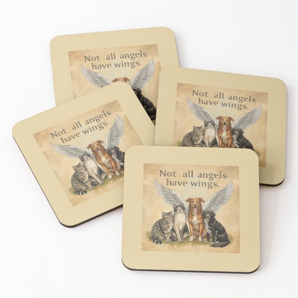 Item preview, Remembering our Pets - Not All Angels Have Wings designed and sold by Nene Bird Designs.