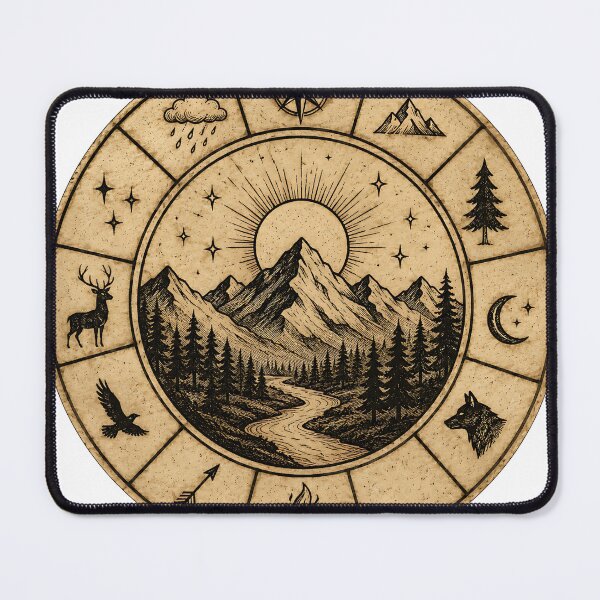 Item preview, Wilderness Oracle Emblem  designed and sold by Jaideep Walia.