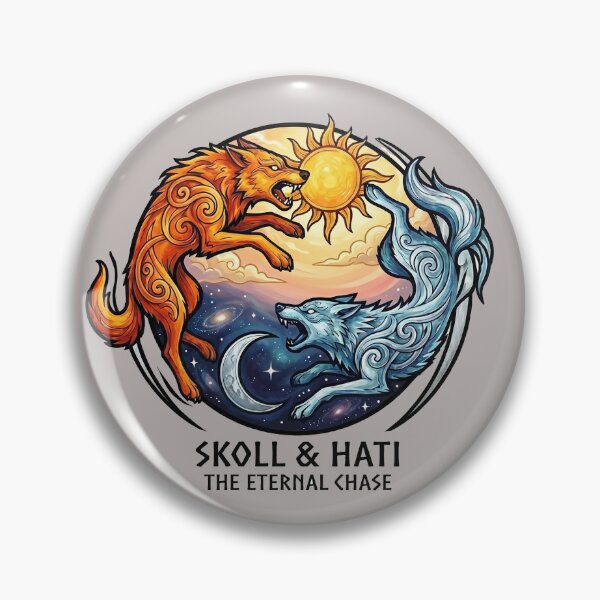 Item preview, Skoll and Hati: The Eternal Chase designed and sold by Glitch Forge.