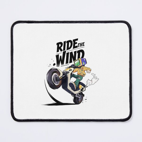 Item preview, Ride The Wind Retro Scooter Graphic Design designed and sold by The craft.