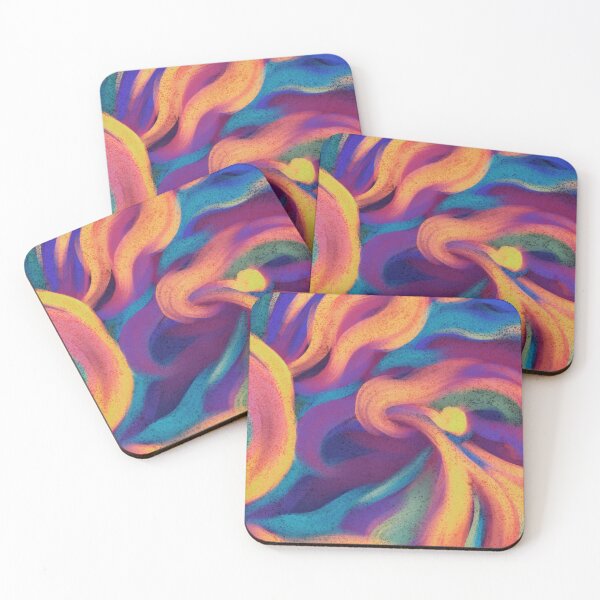 Item preview, Electric Colorful Swirl Paint Texture Design designed and sold by Divichan.