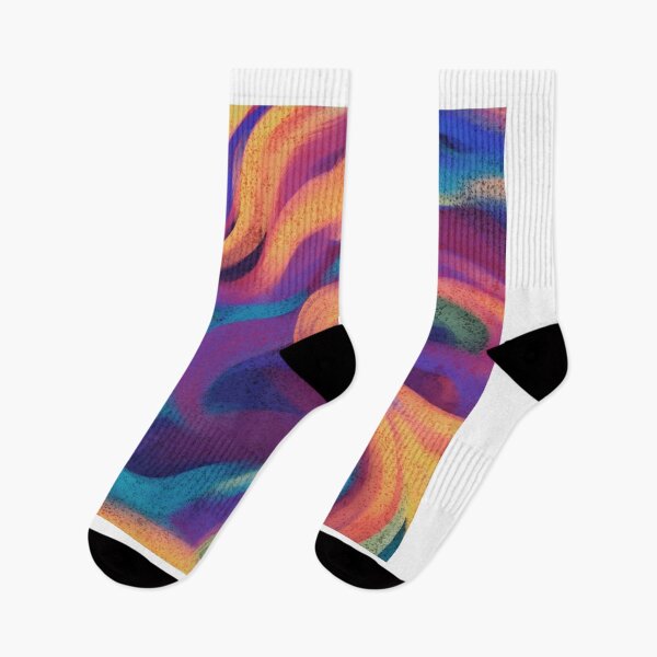 Item preview, Electric Colorful Swirl Paint Texture Design designed and sold by Divichan.