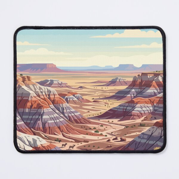 Item preview, Petrified Forest National Park USA Travel Vintage designed and sold by RareDeerArt.