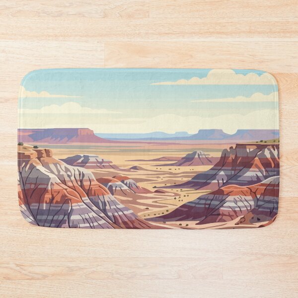 Item preview, Petrified Forest National Park USA Travel Vintage designed and sold by RareDeerArt.
