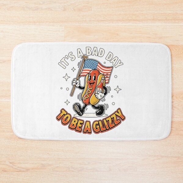Item preview,  Its A Bad Day To Be A Glizzy Funny Hot Dog American Flag Patriot designed and sold by graphixpolash.