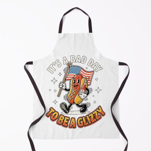 Item preview, Its A Bad Day To Be A Glizzy Funny Hot Dog American Flag Patriot designed and sold by graphixpolash.