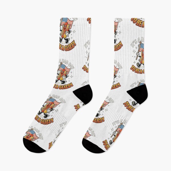 Item preview,  Its A Bad Day To Be A Glizzy Funny Hot Dog American Flag Patriot designed and sold by graphixpolash.