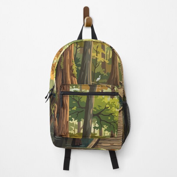 Item preview, Congaree National Park USA Travel Vintage designed and sold by RareDeerArt.