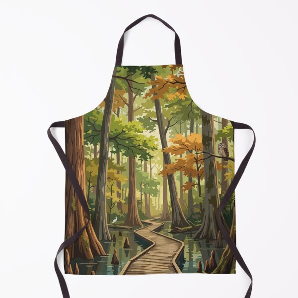 Item preview, Congaree National Park USA Travel Vintage designed and sold by RareDeerArt.