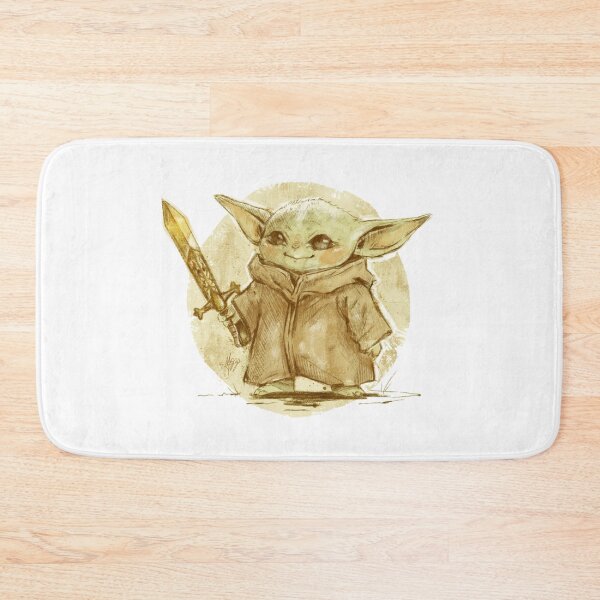 Item preview, BABY YODA WARRIOR GOLDEN YELLOW designed and sold by melyverso.