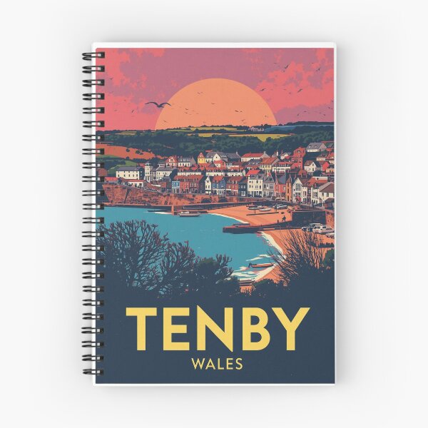 Artikelvorschau, Tenby, Wales entworfen und verkauft von PamLeeDesign.