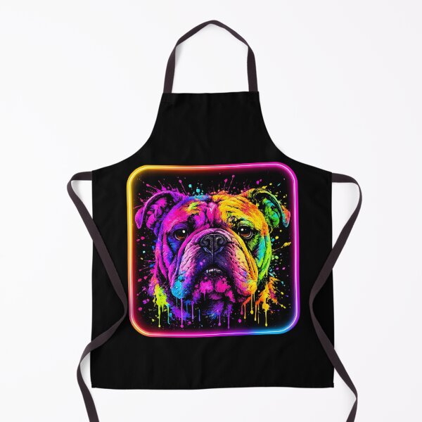Item preview, Neon French Bulldog Paint Drip iPhone Case and Apparel designed and sold by LuisWorks.