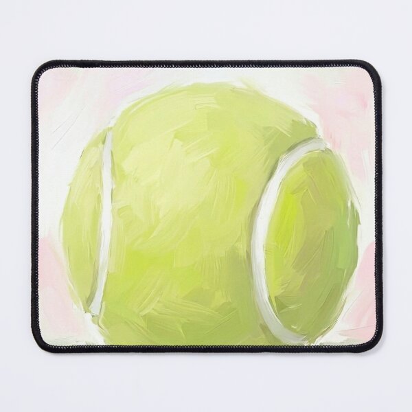 Item preview, Single Tennis Ball Up Close designed and sold by Pastelle Art.