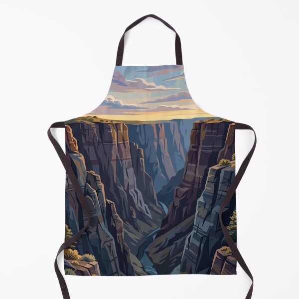 Item preview, Black Canyon of the Gunnison National Park USA Travel Vintage designed and sold by RareDeerArt.