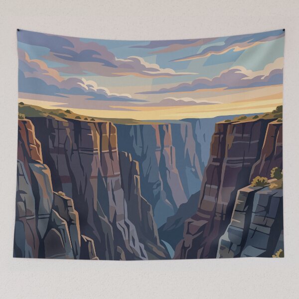 Item preview, Black Canyon of the Gunnison National Park USA Travel Vintage designed and sold by RareDeerArt.