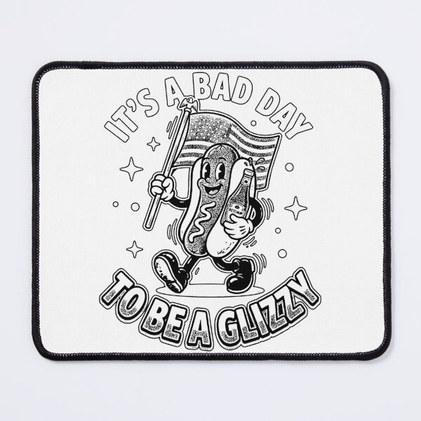 Item preview,  Its A Bad Day To Be A Glizzy Funny Hot Dog American Flag Patriot designed and sold by graphixpolash.