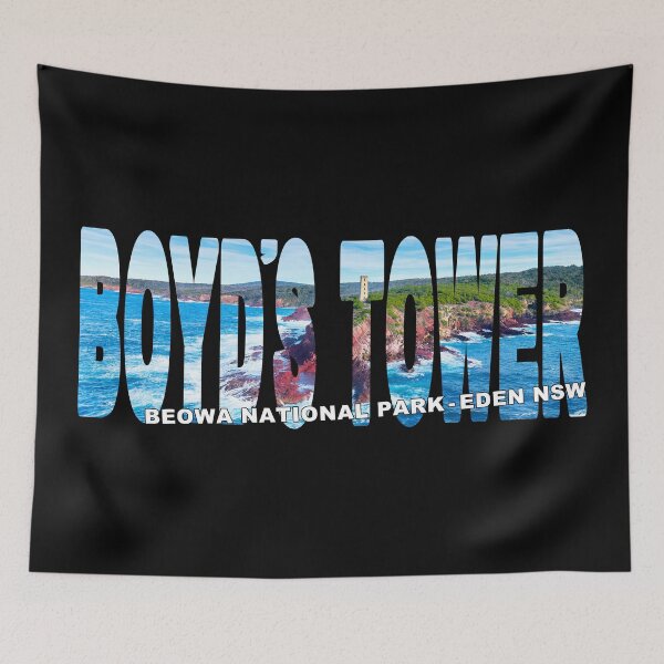 Item preview, BOYD'S TOWER Beowa National Park Eden NSW - South Coast Cliffs designed and sold by Adam Gormley.