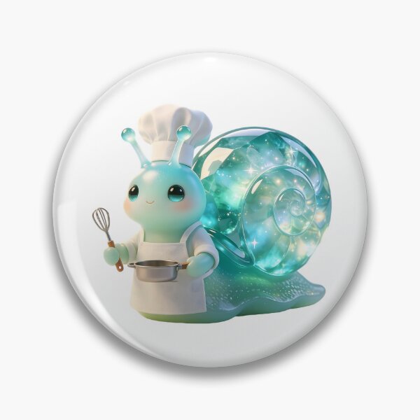Item preview, Chef Emerald Snail designed and sold by ABYSSLAB.
