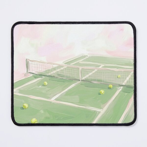 Item preview, Aerial Tennis Court designed and sold by Pastelle Art.