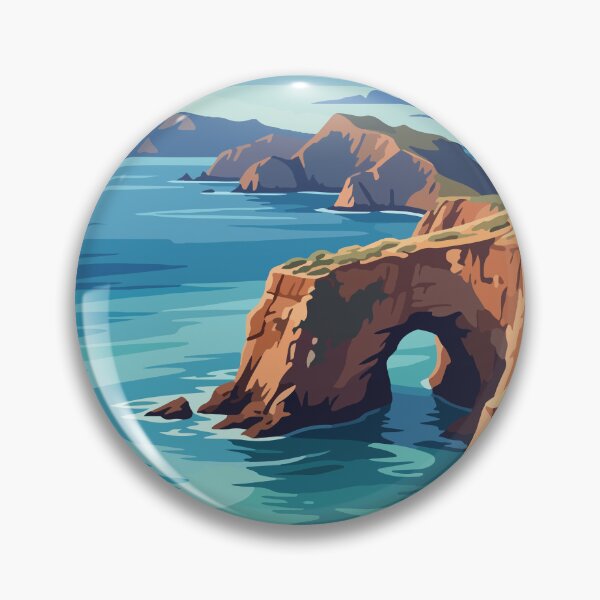 Item preview, Channel Islands National Park USA Travel Vintage designed and sold by RareDeerArt.