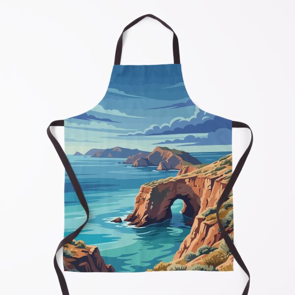 Item preview, Channel Islands National Park USA Travel Vintage designed and sold by RareDeerArt.
