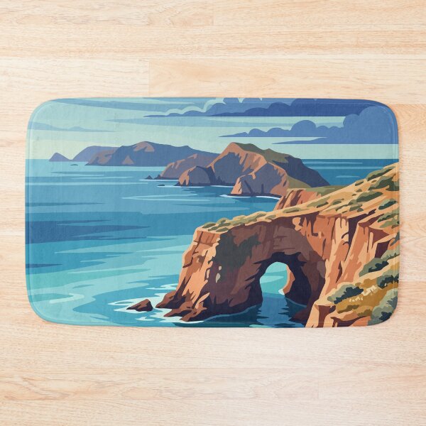 Item preview, Channel Islands National Park USA Travel Vintage designed and sold by RareDeerArt.