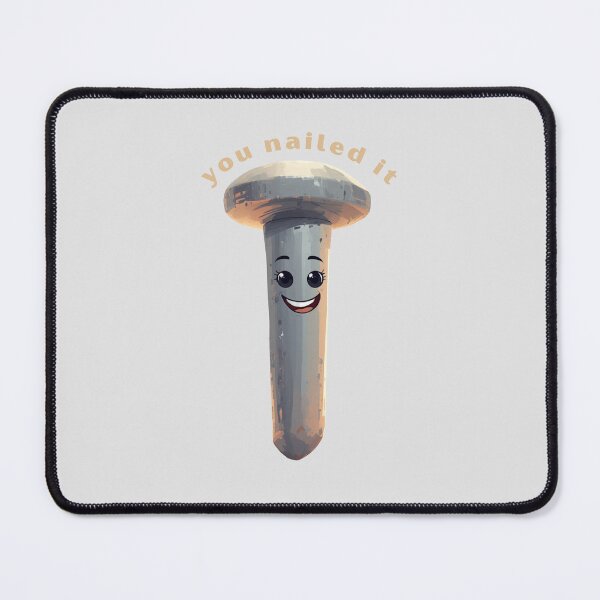 Item preview, You Nailed It - Cute Pun | TeeHee Puns Funny Design designed and sold by TeeHee Puns.