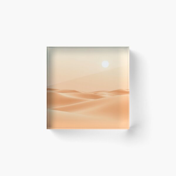Item preview, Minimalist Golden Sand Dunes Desert Landscape designed and sold by EllDAV777.