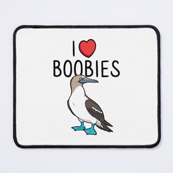 Item preview, Blue footed booby bird - I love boobies funny booby bird designed and sold by messy-nessie.