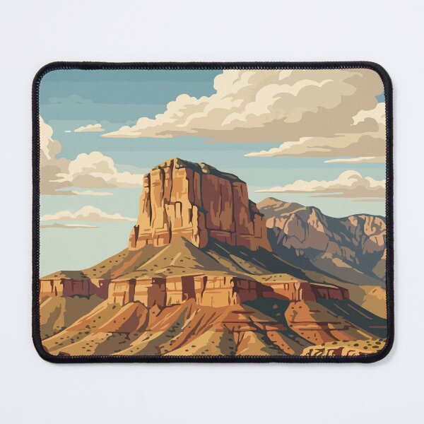 Item preview, Guadalupe Mountains National Park USA Travel Vintage designed and sold by RareDeerArt.