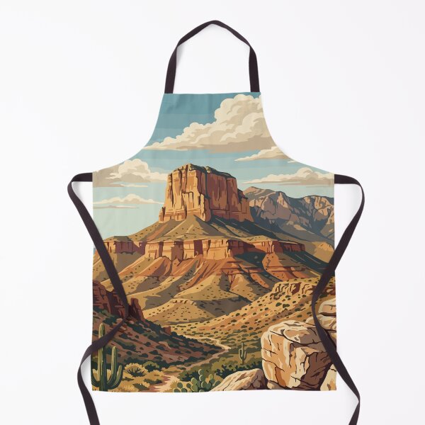 Item preview, Guadalupe Mountains National Park USA Travel Vintage designed and sold by RareDeerArt.