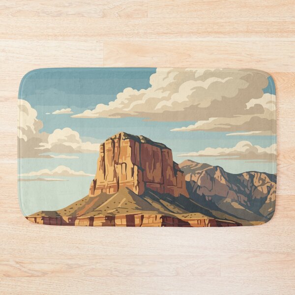 Item preview, Guadalupe Mountains National Park USA Travel Vintage designed and sold by RareDeerArt.