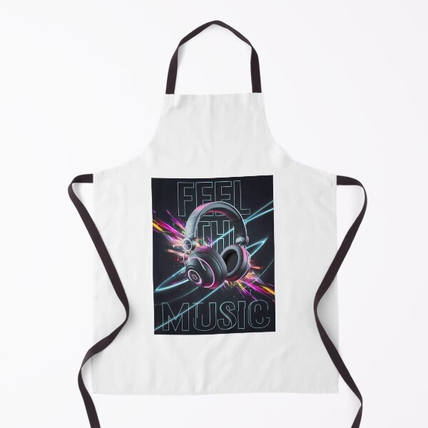 Item preview, Neon Headphones & Cosmic Energy - World Music Day designed and sold by Art-Arcade6.