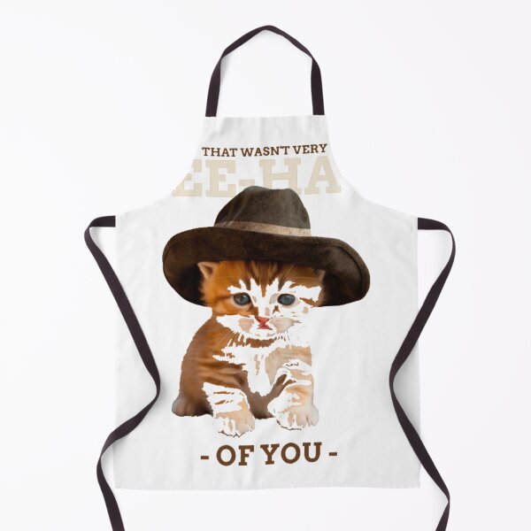 Item preview, That Wasnt Very Yee Haw Of You Cowboy Cat Meme designed and sold by GenZFashion000.