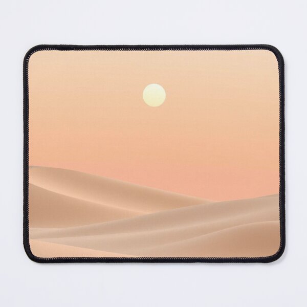 Item preview, Minimalist Desert Dunes at Sunset | Serene Peach Sand Landscape designed and sold by EllDAV777.