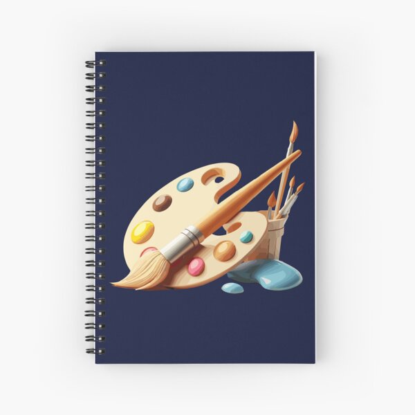 Item preview, Color palette and paintbrush designed and sold by Art-spree.