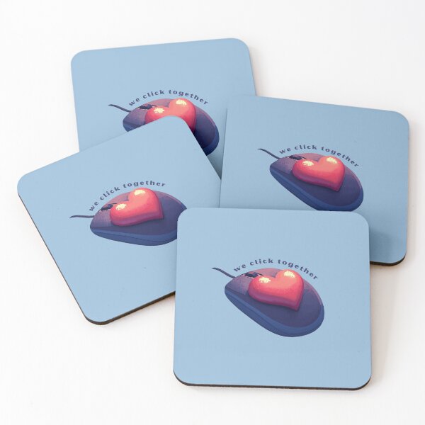 Item preview, We Click Together designed and sold by TeeHee Puns.