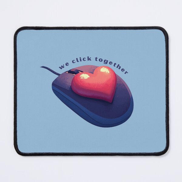 Item preview, We Click Together - Cute Pun | TeeHee Puns Funny Design designed and sold by TeeHee Puns.